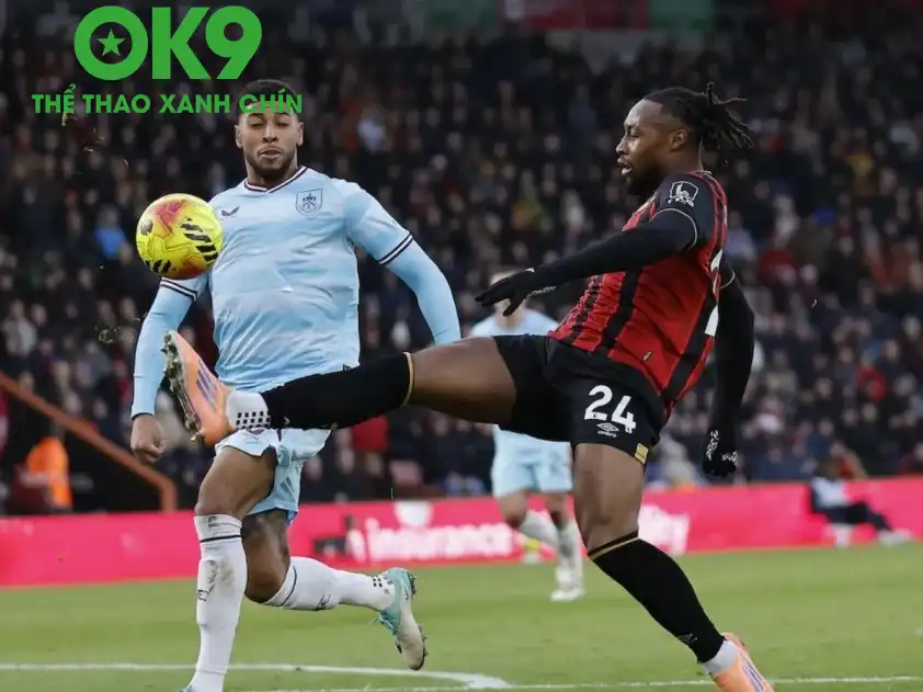 Trận hoà trước Bournemouth sẽ giúp Burnley có thêm động lực chiến đấu ở giải Ngoại Hạng Anh mùa này (Ảnh: Sports Mole) Trận hoà trước Bournemouth sẽ giúp Burnley có thêm động lực chiến đấu ở giải Ngoại Hạng Anh mùa này (Ảnh: Sports Mole)
